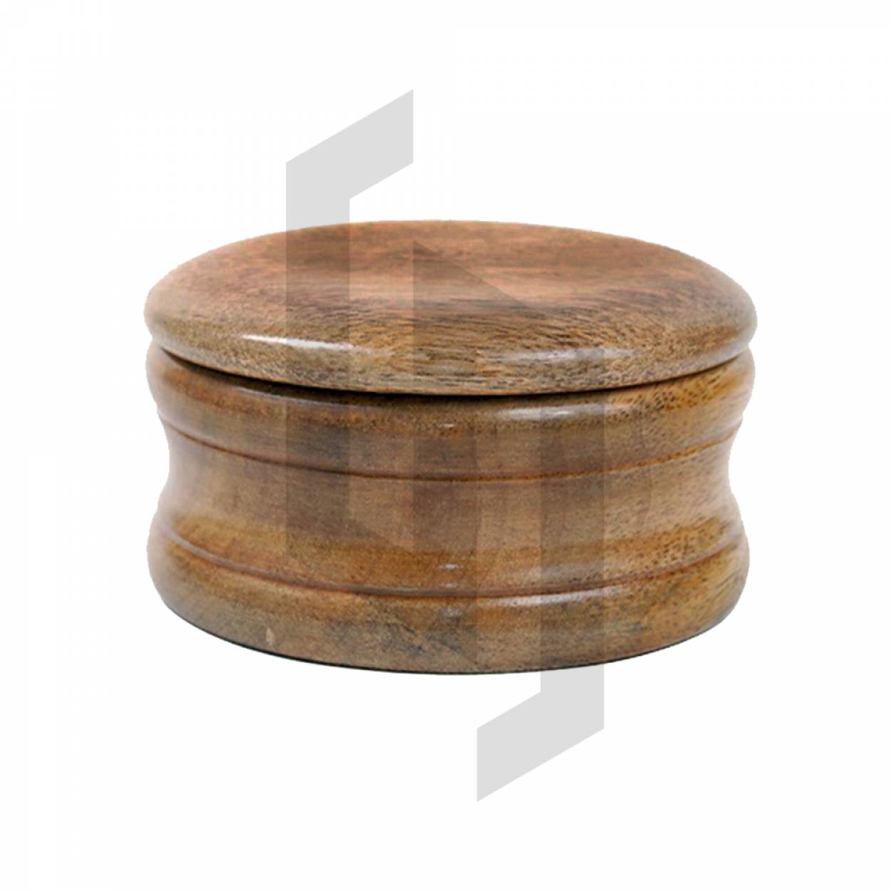 Stylo Red Wood Shaving Bowl with Lid